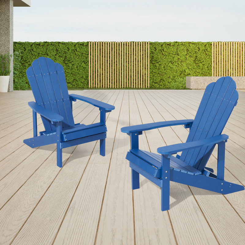 Chaise Adirondack Hatolina, Bleu marine