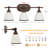 3 - Light Dimmable Vanity Light-554051471