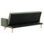 Canapé-lit convertible avec revêtement de conception et conception modulaire, idéal pour une vie décontractée et pour un invité sans effort.-2006109952