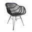 Chantilly 46cm H Side Chair in Black-51304707