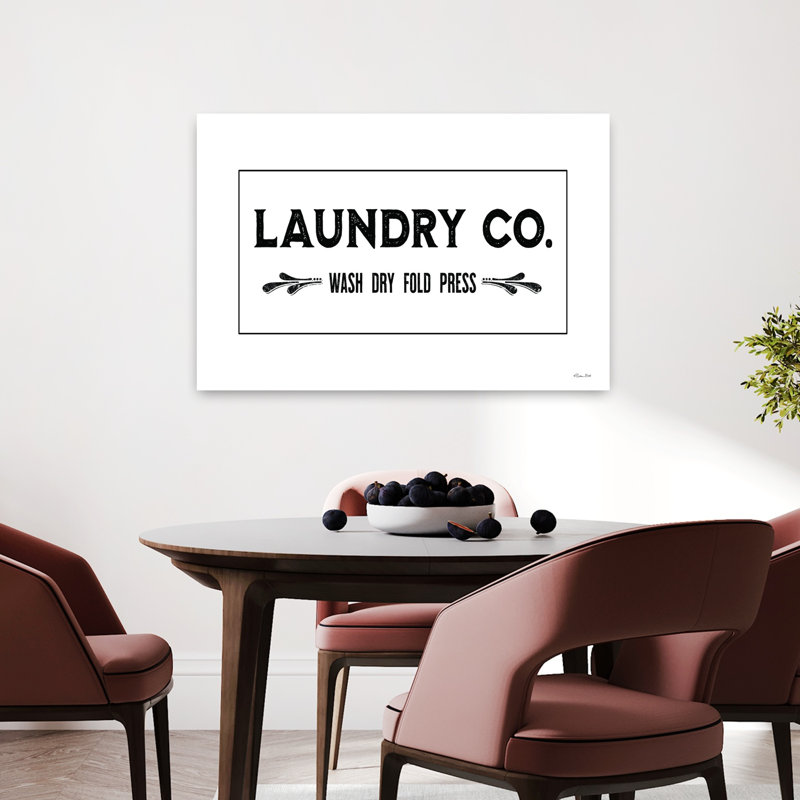 Laundry Co., art contemporain abstrait, H 24 po x l 36 po