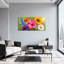 «Plants & Flowers Colorful Flowers Garden», reproduction d'art sur toile-183871458