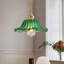 Luminaire suspendu en forme de dôme à 1 lumière E26 en laiton et verre, à hauteur réglable, à intensité variable, homologué ETL-292081337