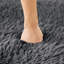 Canapé d'angle modulaire 4 places en forme de U, sans ossature, avec mousse 32D, base antidérapante, confort ergonomique, sans montage, gris foncé, idéal pour le salon et le bureau. Siège antidérapant à haute résilience.