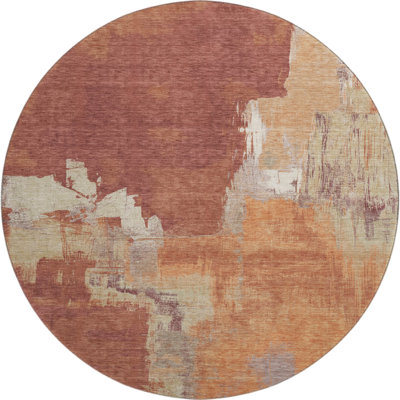 Premium Machine Washable Elize AMF1332 Abstract Rug