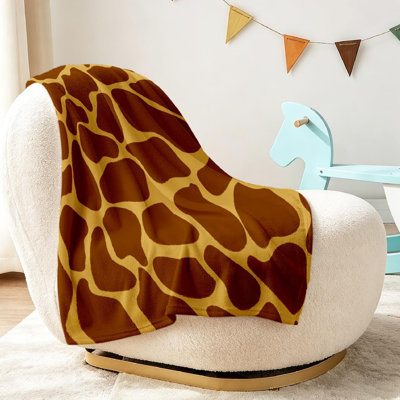 Machine Printed Throw Blanket
