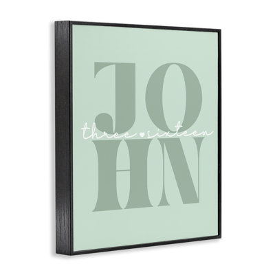  John Proverb sur vert, estampe numérique par Daphne Polselli