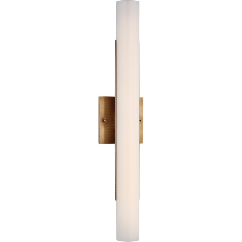 Kelly Wearstler Precision 21" Bath Light, Antique Burnished Brass