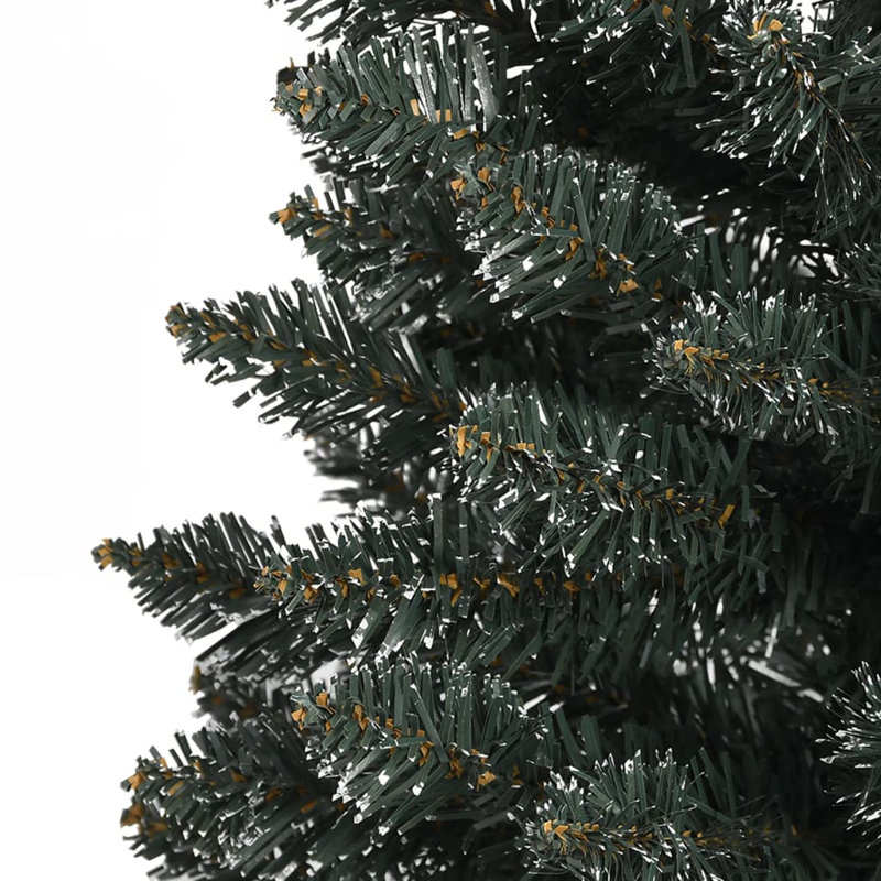 Arbre de Noël artificiel avec sapin vert, H 82,7 po, Illuminée