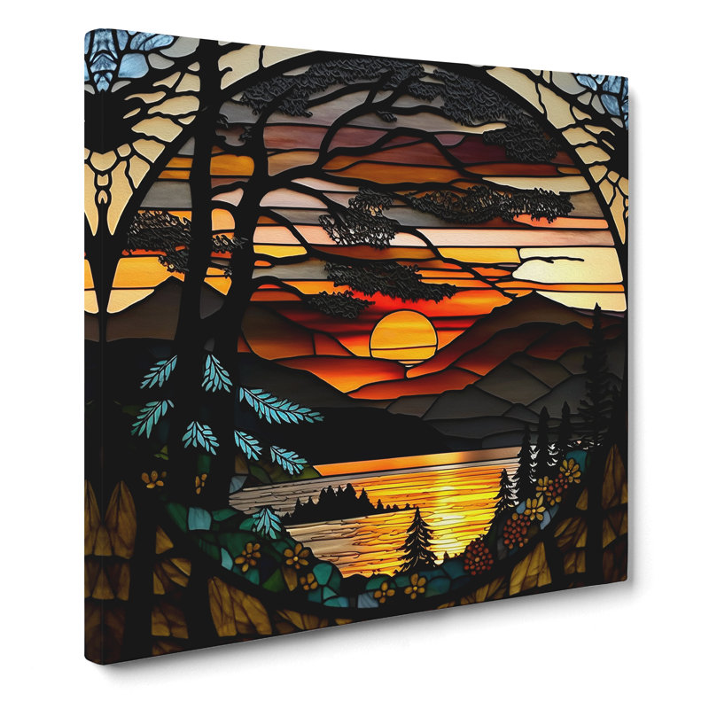 Modern Wall Art - Wrapped Canvas, 50cm H x 50cm W