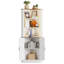 Caleal Lighted Curio Bookcases-1649290670