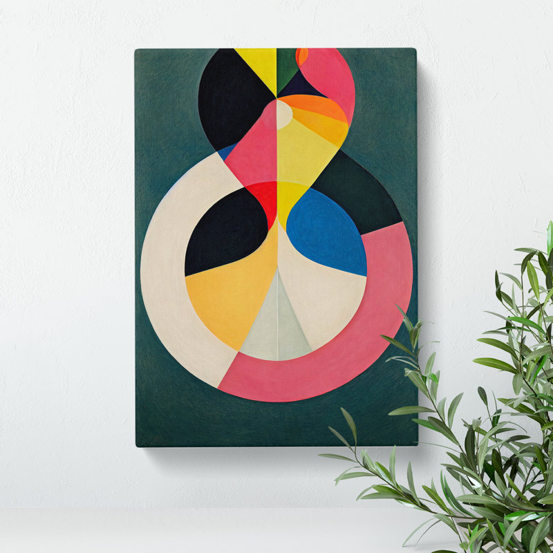 An Abstract Art Painting No.3 - Wrapped Canvas, 60cm H x 40cm W x 3cm D