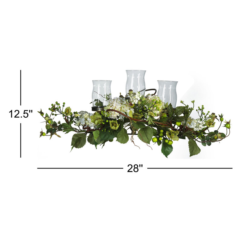 Hydrangea Candelabrum Arrangement