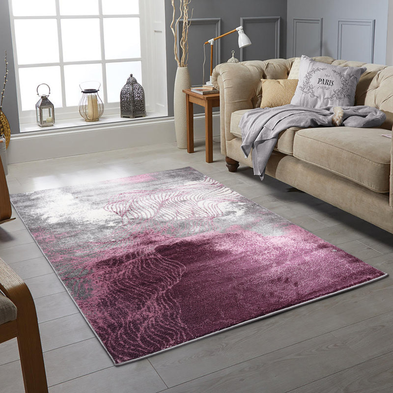 Boitin Abstract Area Rug, Rectangle 80cm x 150cm