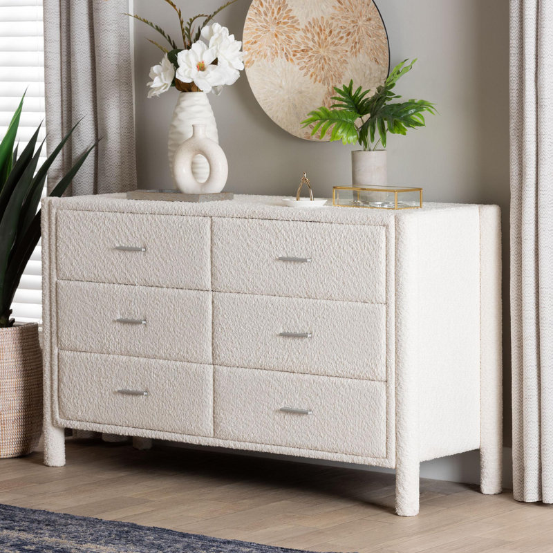 Commode 6 tiroirs Hazeleen Baxton Studio Laria