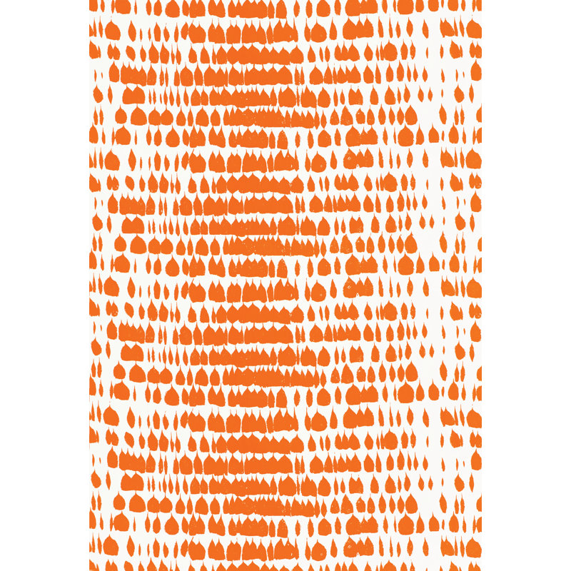 Queen Of Spain Fabric, Carrot
