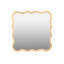 Miroir moderne en bois massif 36 "* 36"