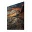 Paysage de Rhode Island - art mural en bois Rhode Island-1012941764