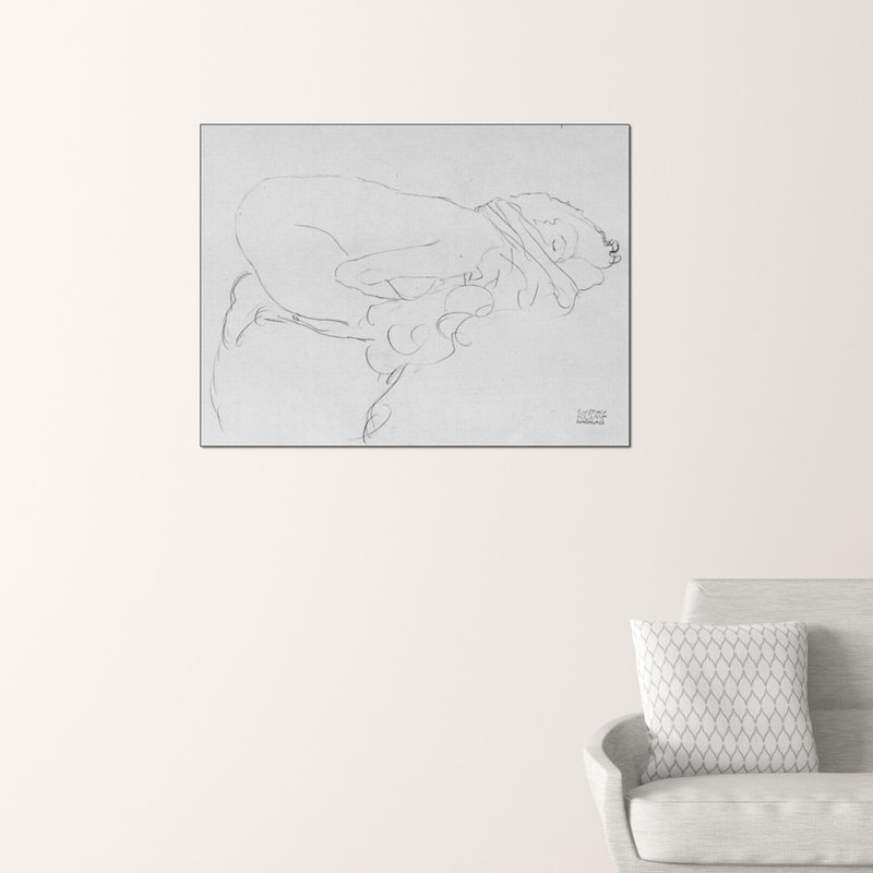 Gustav Klimt - Wrapped Canvas Print, 60cm H x 80cm W x 1.8cm D