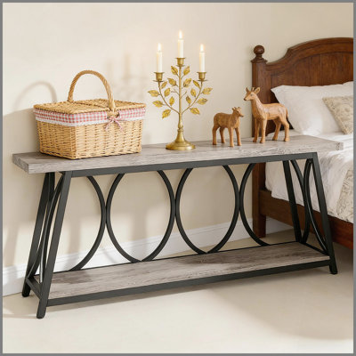 Vintage Console Table,Sturdy Sofa Table,Side Table