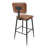 H&D Heavy Duty Upholstered Barstool