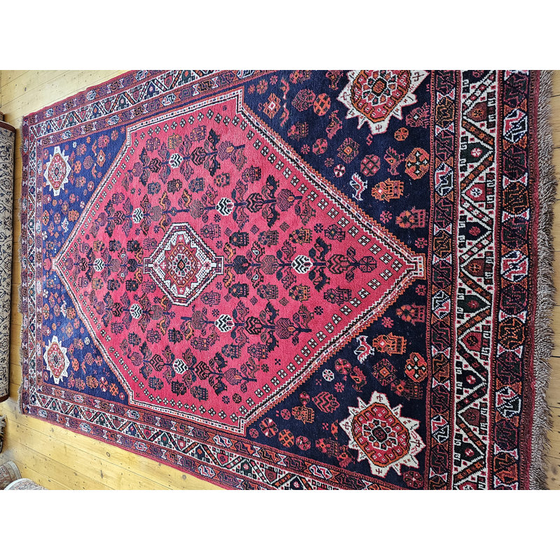 One-of-a-Kind Cathan Red Rug