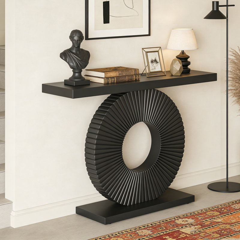 Wood Console Table