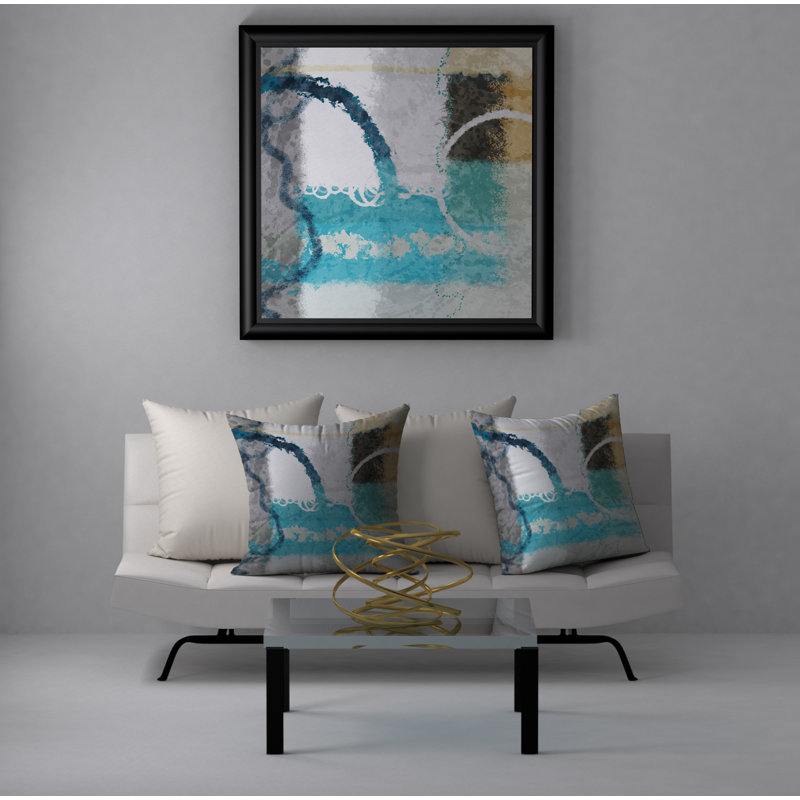 Housse de coussin carrée/insert, 20 po X 20 po