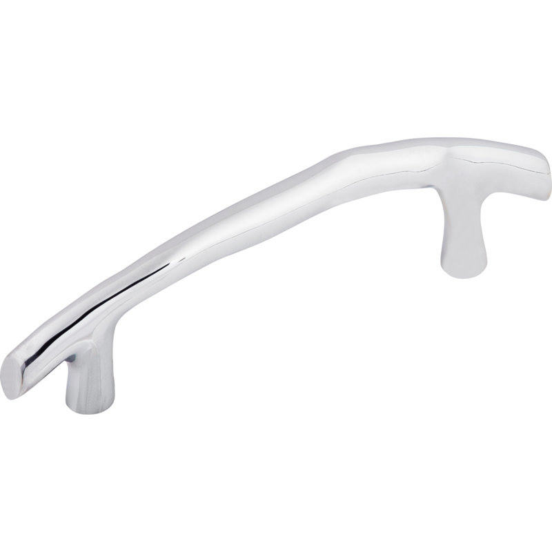 Aspen II Twig 12" Center to Center Appliance pull, Polished Chrome, 5" Center to Center