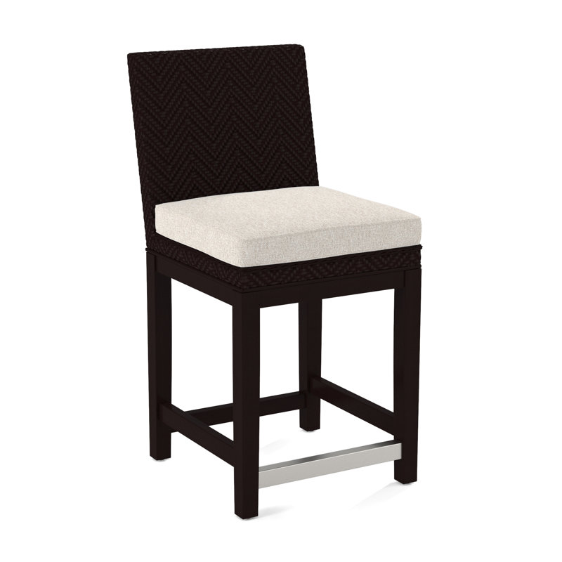Upholstered Stool, Celery Finish, Eggshell Crypton Performance; 0884-93
