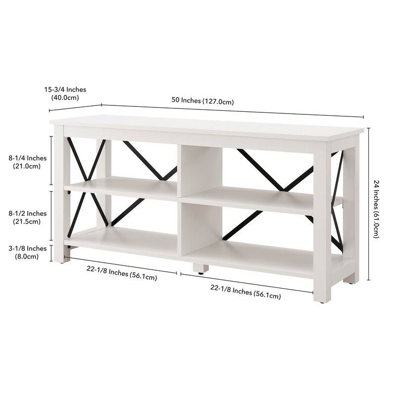 Sand & Stable Persephone 50'' Media Console & Reviews | Wayfair