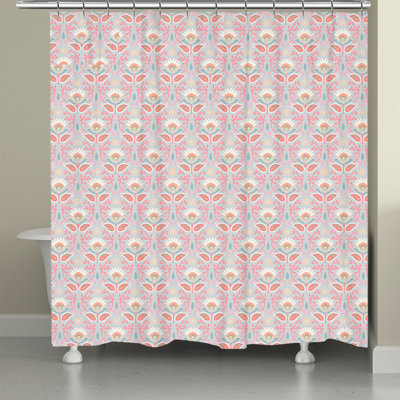 Rideau de douche Floral