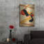 «Red Retro Mouvement» par Elo Marc, Red Barrel Studio®, art mural en métal-173832888