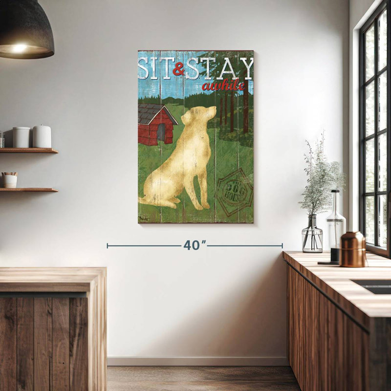 Dog Days, H 39 po x l 26 po