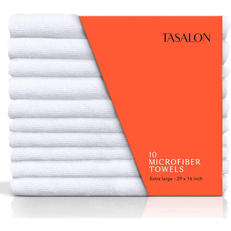 Hand Towel Quick Dry Hair Salon Towel, White