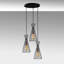 Luminaire suspendu conique à 3 lumières-724216680