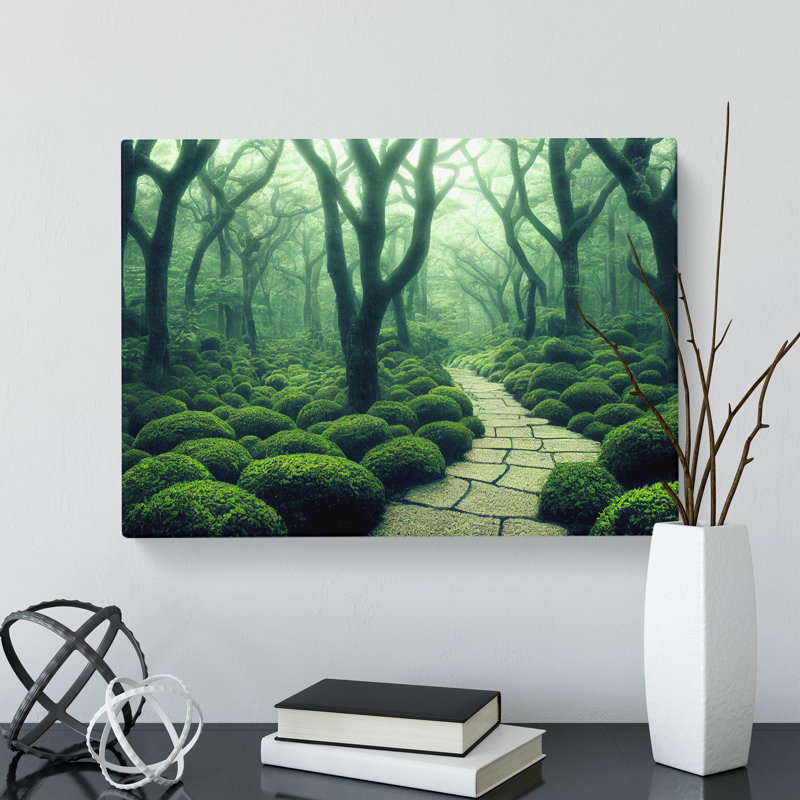 An Effervescent Forest - Wrapped Canvas, 35cm H x 50cm W x 3cm D