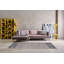 Tapis gris / bleu Gotham-68184408