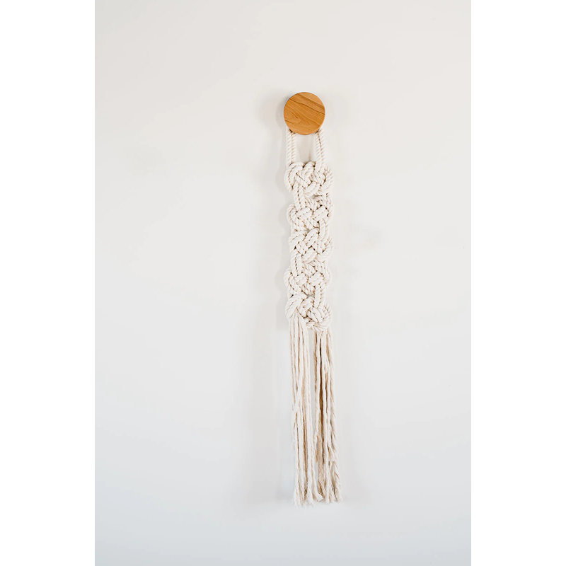 “Scala” Knot Fiber Wall Hanging