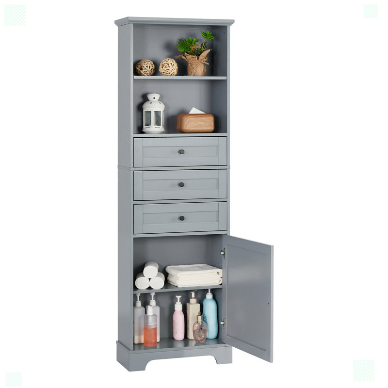 Corita Accent Cabinet, Gray