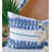 Castaway Appliqued Cotton Throw Pillow