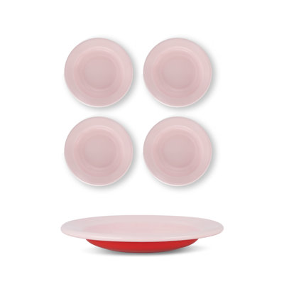 S/4 Enamel Dinner Bowl - Two Tone