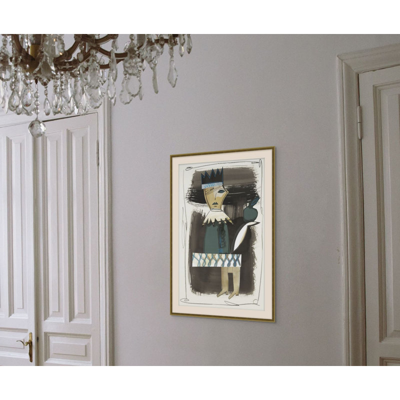 Romantic Figures 6 Print by Studio L57 Narrative, 31.75" H x 22.75" W