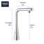Zedra Smartcontrol Pull Out Touch Bar Faucet-49807299