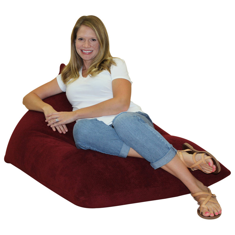Classic Bean Bag, Baccarat Red Polyester Blend