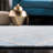 Rodgers Hand Woven Flat Weave Wool/Cotton Geometric Rug in Light Blue/Ivory-328215745