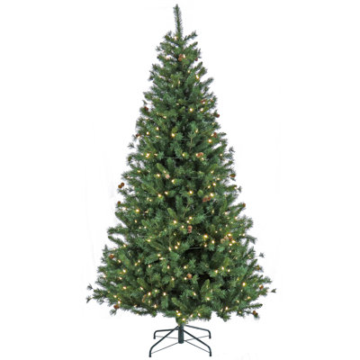 L'épinette de cèdre pré-éclairée 7,5 pi avec lumières DEL The Holiday Aisle®