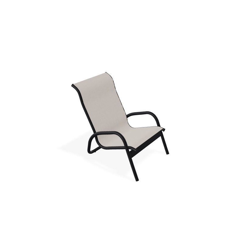 Gardenella Patio Chair, Natural, Black