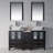 Mance 60.12'' Double Bathroom Vanity with Ceramic Top-24551098