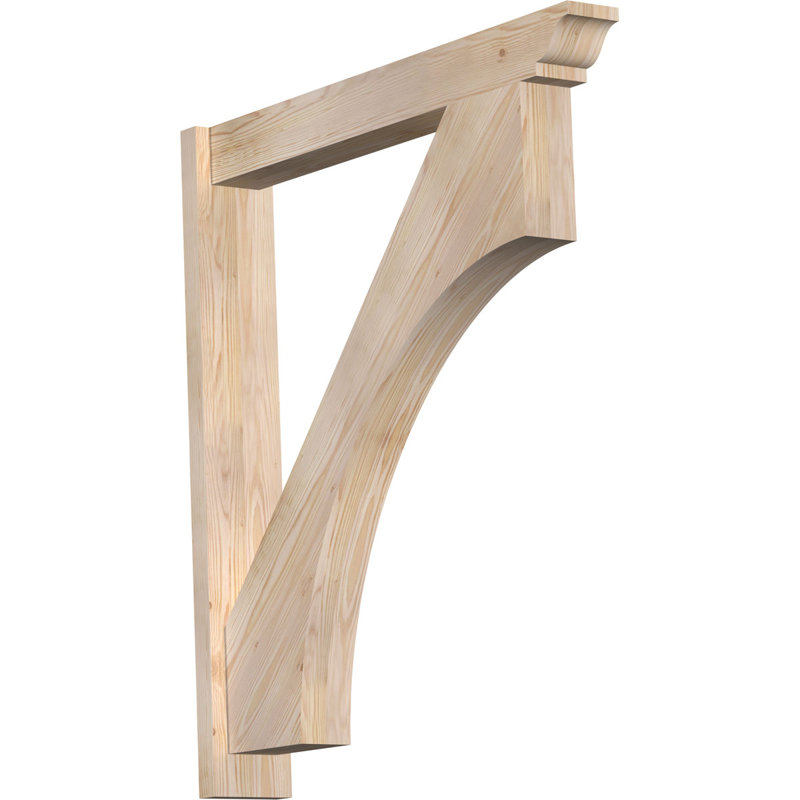 Persienne en bois Westlake, Sapin Douglas de 7 1/2 po (lisse), P 36 po x H 40 po